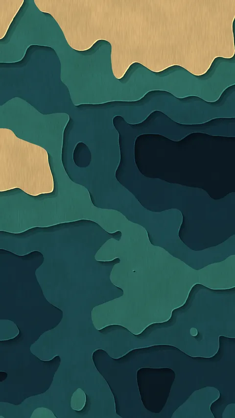 Paper Topography, abstract phone wallpaper
