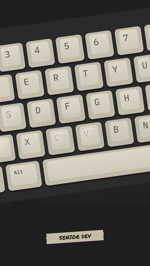 Worn Copy-Paste Keys, developer phone wallpaper