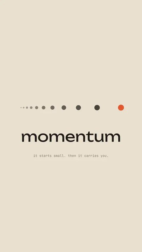 Momentum, productivity phone wallpaper