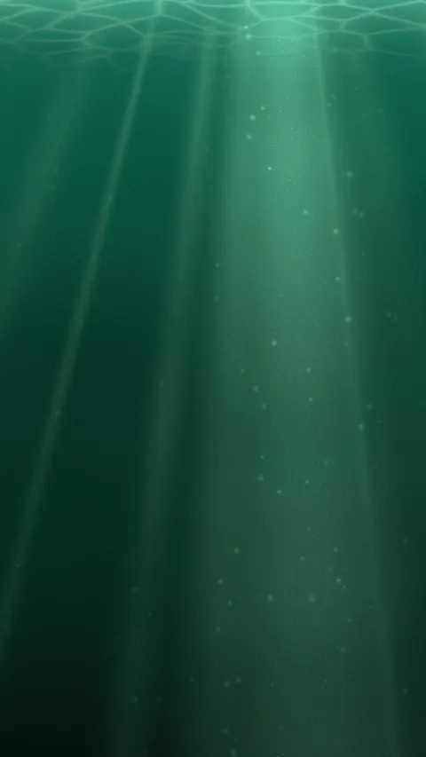 Emerald Depths, gradient phone wallpaper
