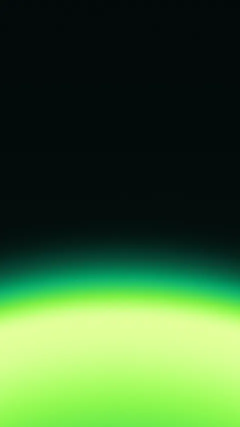 Emerald Horizon, gradient phone wallpaper