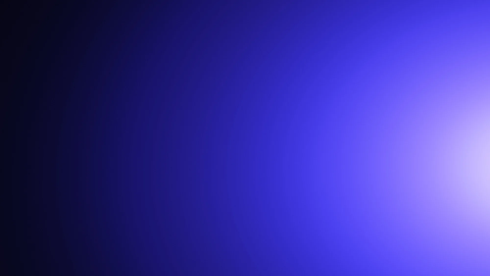 Indigo Side Wash: Midnight indigo with a soft violet-blue light washing in from the right edge.