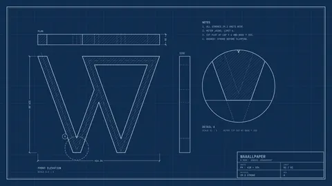 Blueprint, logo desktop wallpaper