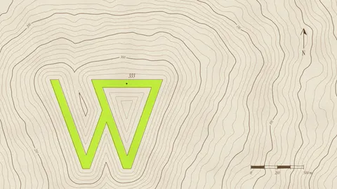 Contour W, logo desktop wallpaper