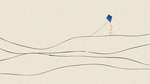 Line Hills, minimal desktop wallpaper