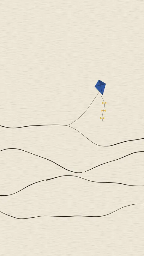 Line Hills, minimal phone wallpaper