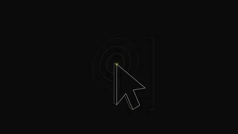 Mouse Cursor Outline, outline desktop wallpaper